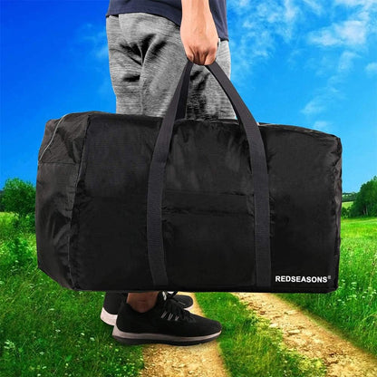 Extra Large Duffle Bag Lightweight, 96L Travel Duffle Bag Foldable for Men Women, Black