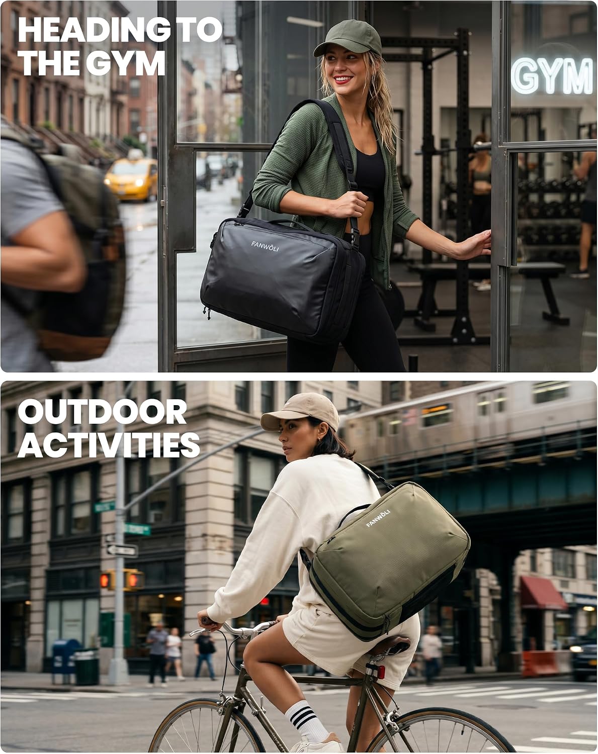 Vacuum Travel Backpack,One-Touch Compression,Converts to Crossbody | Built-in Electric Pump,Carry On,900D Water-Repellent Oxford, Wet/Dry & Shoe Compartments, Anti-Theft Zipper, Fits 17" Laptop