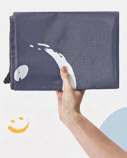 2 Pack XL Laundry Bags 28" x 40", Extra Large Dirty Clothes Organizer Holds 3-4 Loads, Machine Washable Drawstring Laundry Bag for Dorm, Camp, Laundromat, Family, Travel, Gray & Sky Blue