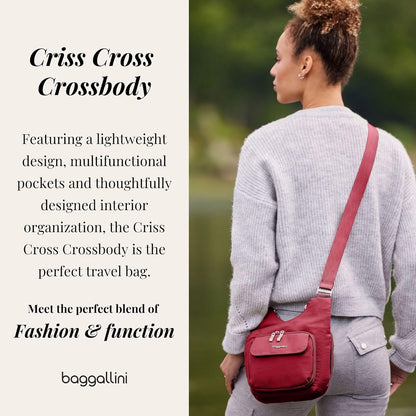Women Criss Cross Crossbody Bag