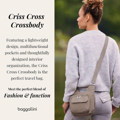 Women Criss Cross Crossbody Bag
