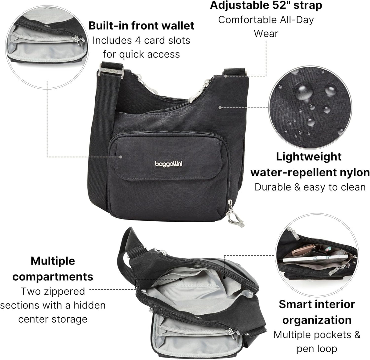 Women Criss Cross Crossbody Bag
