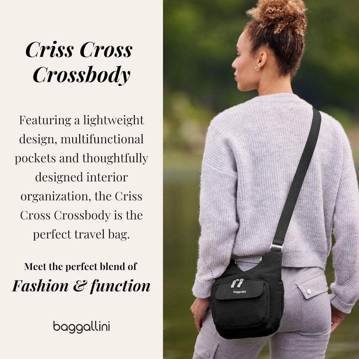 Women Criss Cross Crossbody Bag