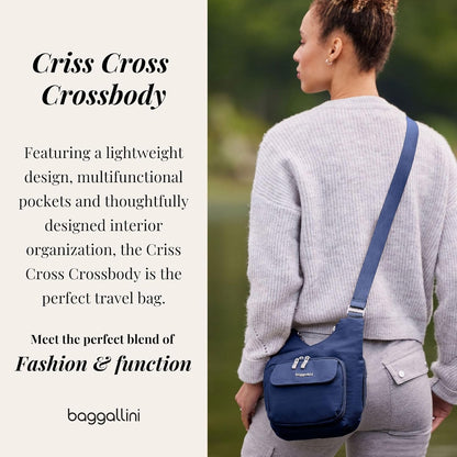 Women Criss Cross Crossbody Bag