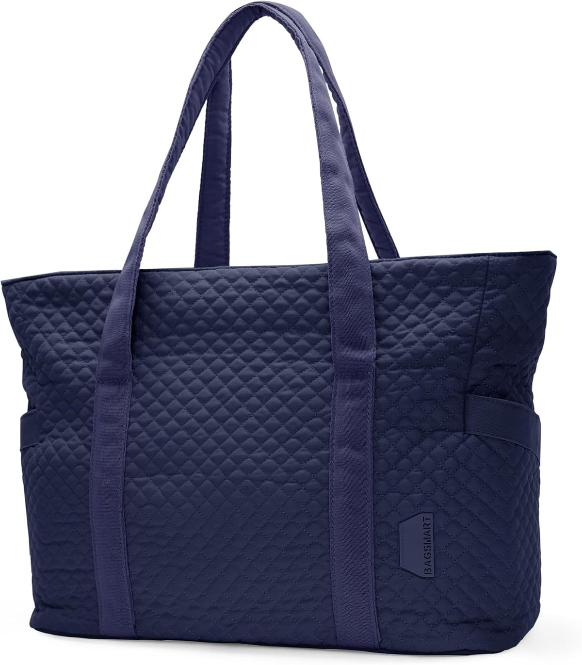 Crush Tote Bag for Women, 20L Puffer Work Tote with Zipper, Travel Essentials Quilted Nurse Hospital Bag