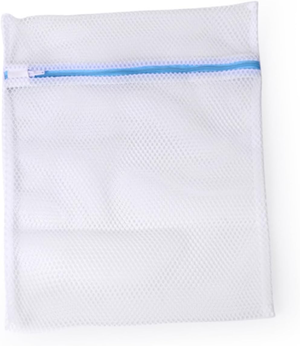 3pcs Polyester Washing Bag for Underwear and Lingerie Fine Mesh Wash Protect Bag for Washing Machine Use Random Zipper Color
