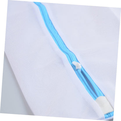 3pcs Polyester Washing Bag for Underwear and Lingerie Fine Mesh Wash Protect Bag for Washing Machine Use Random Zipper Color