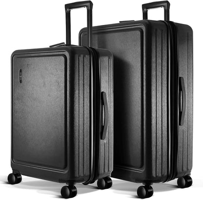 20 Inch Carry On Luggage 22x14x9 Airline Approved, Carry On Suitcase with Wheels, Hard-shell Carry-on Luggage, Durable Luggage Carry-On, Green Small Suitcase with Cosmetic Case