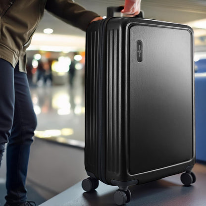 20 Inch Carry On Luggage 22x14x9 Airline Approved, Carry On Suitcase with Wheels, Hard-shell Carry-on Luggage, Durable Luggage Carry-On, Green Small Suitcase with Cosmetic Case