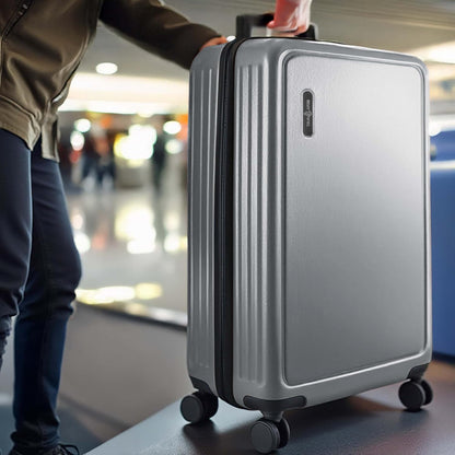 20 Inch Carry On Luggage 22x14x9 Airline Approved, Carry On Suitcase with Wheels, Hard-shell Carry-on Luggage, Durable Luggage Carry-On, Green Small Suitcase with Cosmetic Case