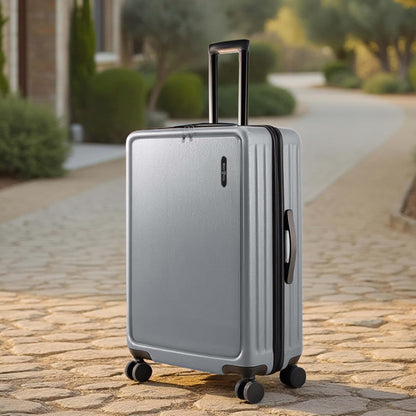 20 Inch Carry On Luggage 22x14x9 Airline Approved, Carry On Suitcase with Wheels, Hard-shell Carry-on Luggage, Durable Luggage Carry-On, Green Small Suitcase with Cosmetic Case