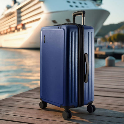 20 Inch Carry On Luggage 22x14x9 Airline Approved, Carry On Suitcase with Wheels, Hard-shell Carry-on Luggage, Durable Luggage Carry-On, Green Small Suitcase with Cosmetic Case