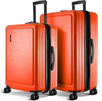 20 Inch Carry On Luggage 22x14x9 Airline Approved, Carry On Suitcase with Wheels, Hard-shell Carry-on Luggage, Durable Luggage Carry-On, Green Small Suitcase with Cosmetic Case