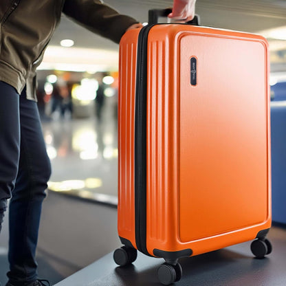 20 Inch Carry On Luggage 22x14x9 Airline Approved, Carry On Suitcase with Wheels, Hard-shell Carry-on Luggage, Durable Luggage Carry-On, Green Small Suitcase with Cosmetic Case