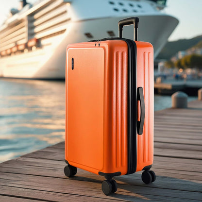 20 Inch Carry On Luggage 22x14x9 Airline Approved, Carry On Suitcase with Wheels, Hard-shell Carry-on Luggage, Durable Luggage Carry-On, Green Small Suitcase with Cosmetic Case