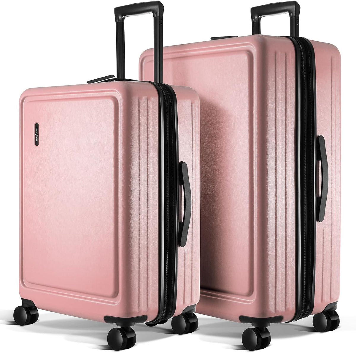 20 Inch Carry On Luggage 22x14x9 Airline Approved, Carry On Suitcase with Wheels, Hard-shell Carry-on Luggage, Durable Luggage Carry-On, Green Small Suitcase with Cosmetic Case