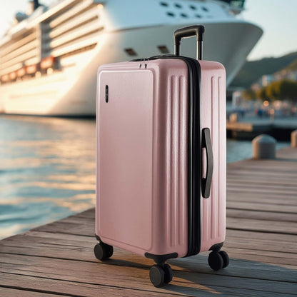 20 Inch Carry On Luggage 22x14x9 Airline Approved, Carry On Suitcase with Wheels, Hard-shell Carry-on Luggage, Durable Luggage Carry-On, Green Small Suitcase with Cosmetic Case