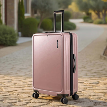 20 Inch Carry On Luggage 22x14x9 Airline Approved, Carry On Suitcase with Wheels, Hard-shell Carry-on Luggage, Durable Luggage Carry-On, Green Small Suitcase with Cosmetic Case