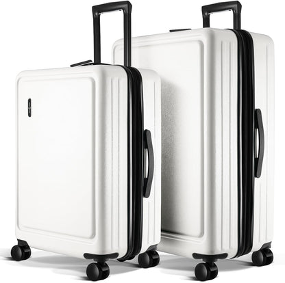 20 Inch Carry On Luggage 22x14x9 Airline Approved, Carry On Suitcase with Wheels, Hard-shell Carry-on Luggage, Durable Luggage Carry-On, Green Small Suitcase with Cosmetic Case