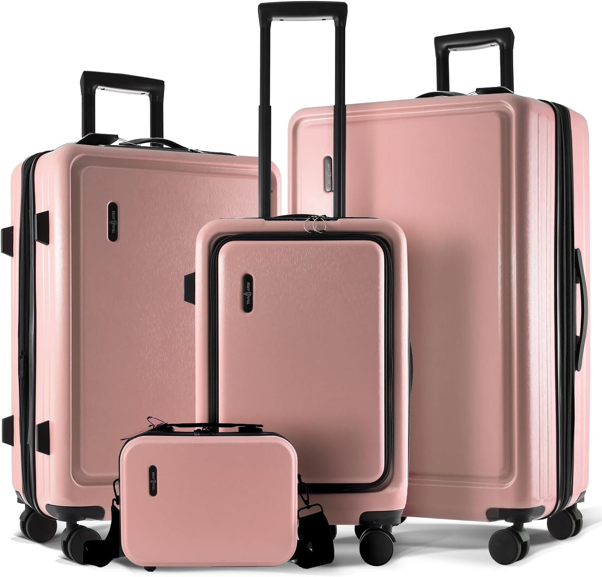 20 Inch Carry On Luggage 22x14x9 Airline Approved, Carry On Suitcase with Wheels, Hard-shell Carry-on Luggage, Durable Luggage Carry-On, Green Small Suitcase with Cosmetic Case