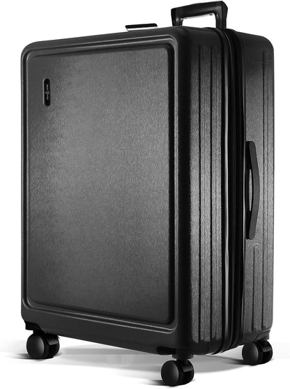 20 Inch Carry On Luggage 22x14x9 Airline Approved, Carry On Suitcase with Wheels, Hard-shell Carry-on Luggage, Durable Luggage Carry-On, Green Small Suitcase with Cosmetic Case