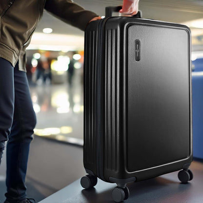 20 Inch Carry On Luggage 22x14x9 Airline Approved, Carry On Suitcase with Wheels, Hard-shell Carry-on Luggage, Durable Luggage Carry-On, Green Small Suitcase with Cosmetic Case