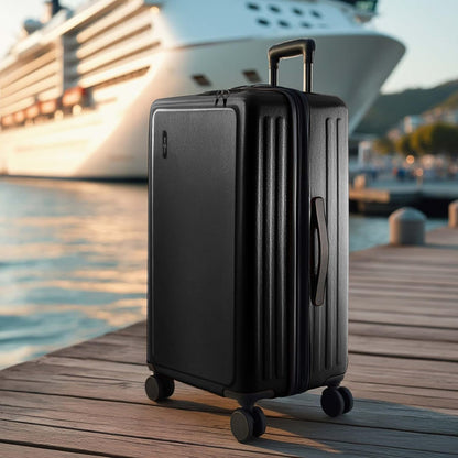 20 Inch Carry On Luggage 22x14x9 Airline Approved, Carry On Suitcase with Wheels, Hard-shell Carry-on Luggage, Durable Luggage Carry-On, Green Small Suitcase with Cosmetic Case