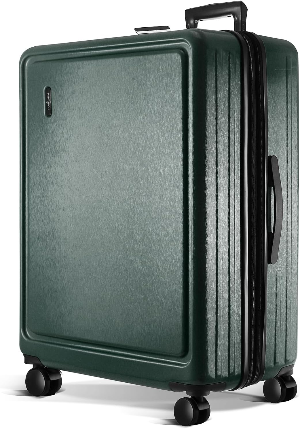 20 Inch Carry On Luggage 22x14x9 Airline Approved, Carry On Suitcase with Wheels, Hard-shell Carry-on Luggage, Durable Luggage Carry-On, Green Small Suitcase with Cosmetic Case