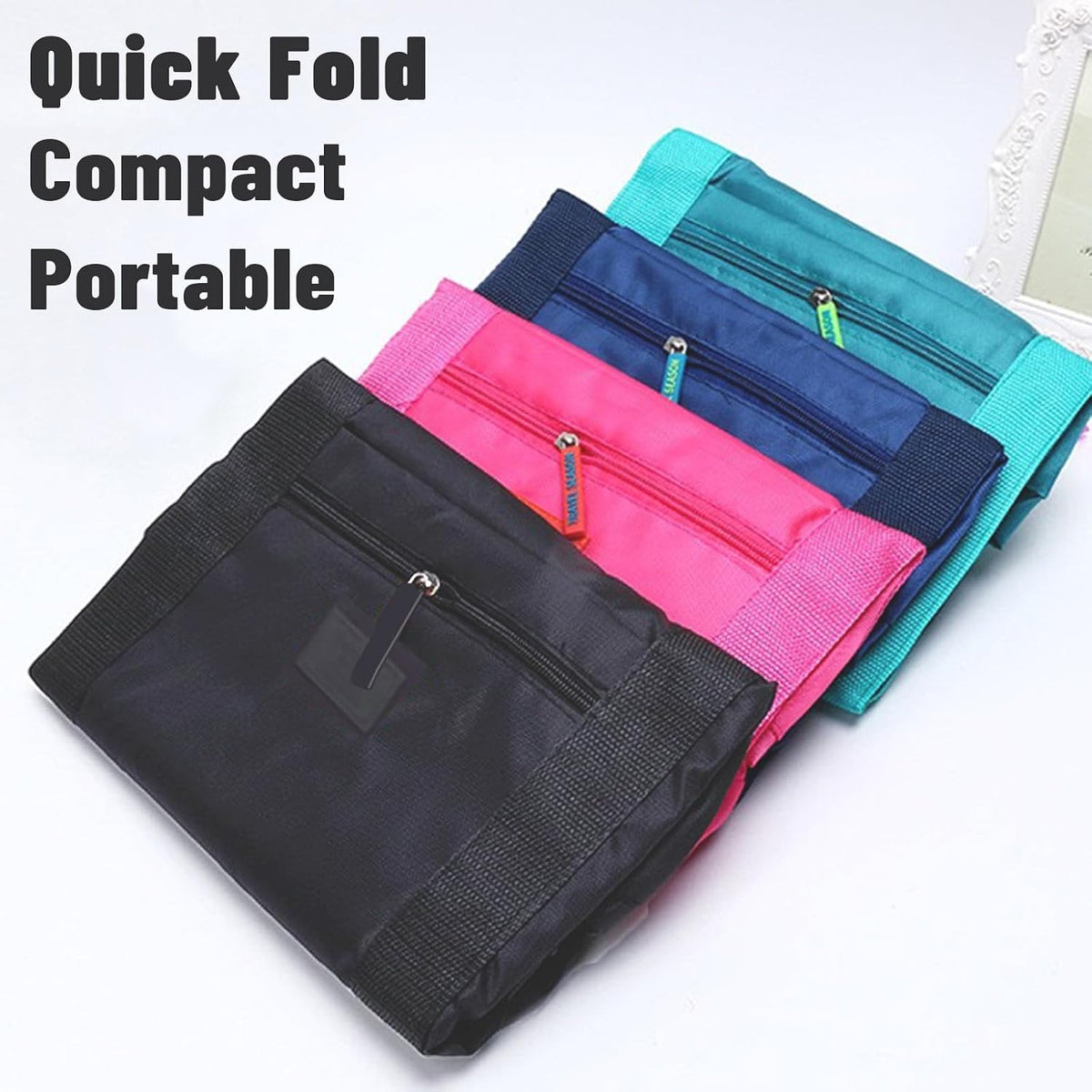 Travel Bag Foldable Luggage Bag for Spirit Airlines Tote Carry on Duffle Bag Sports Gym Water Resistant Personal Item Bag Weekender Overnight Bag (Blue)