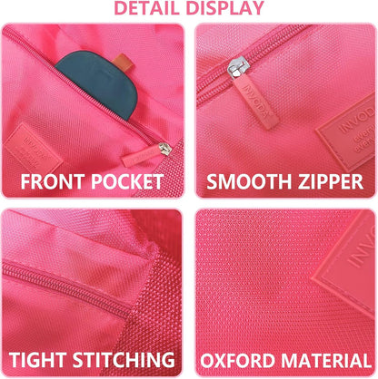 Travel Bag Foldable Luggage Bag for Spirit Airlines Tote Carry on Duffle Bag Sports Gym Water Resistant Personal Item Bag Weekender Overnight Bag (Blue)