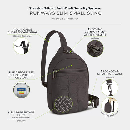 Anti-Theft Runways Small Sling