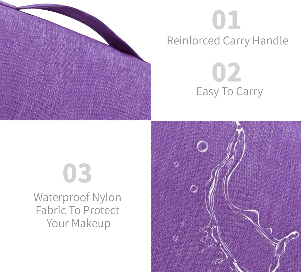 Large Capacity Toiletry Bag Travel Bag with Hanging Hook for Men and Women Waterproof Travel Cosmetic Bag Bathroom Bag,with TSA Approved Zippers Clear Travel Makeup Bag Carry-on