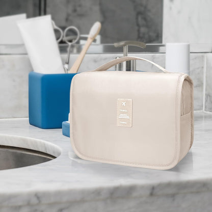 Large Capacity Toiletry Bag Travel Bag with Hanging Hook for Men and Women Waterproof Travel Cosmetic Bag Bathroom Bag,with TSA Approved Zippers Clear Travel Makeup Bag Carry-on