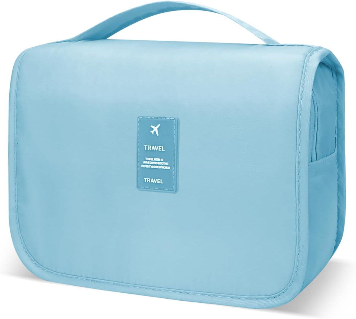 Large Capacity Toiletry Bag Travel Bag with Hanging Hook for Men and Women Waterproof Travel Cosmetic Bag Bathroom Bag,with TSA Approved Zippers Clear Travel Makeup Bag Carry-on
