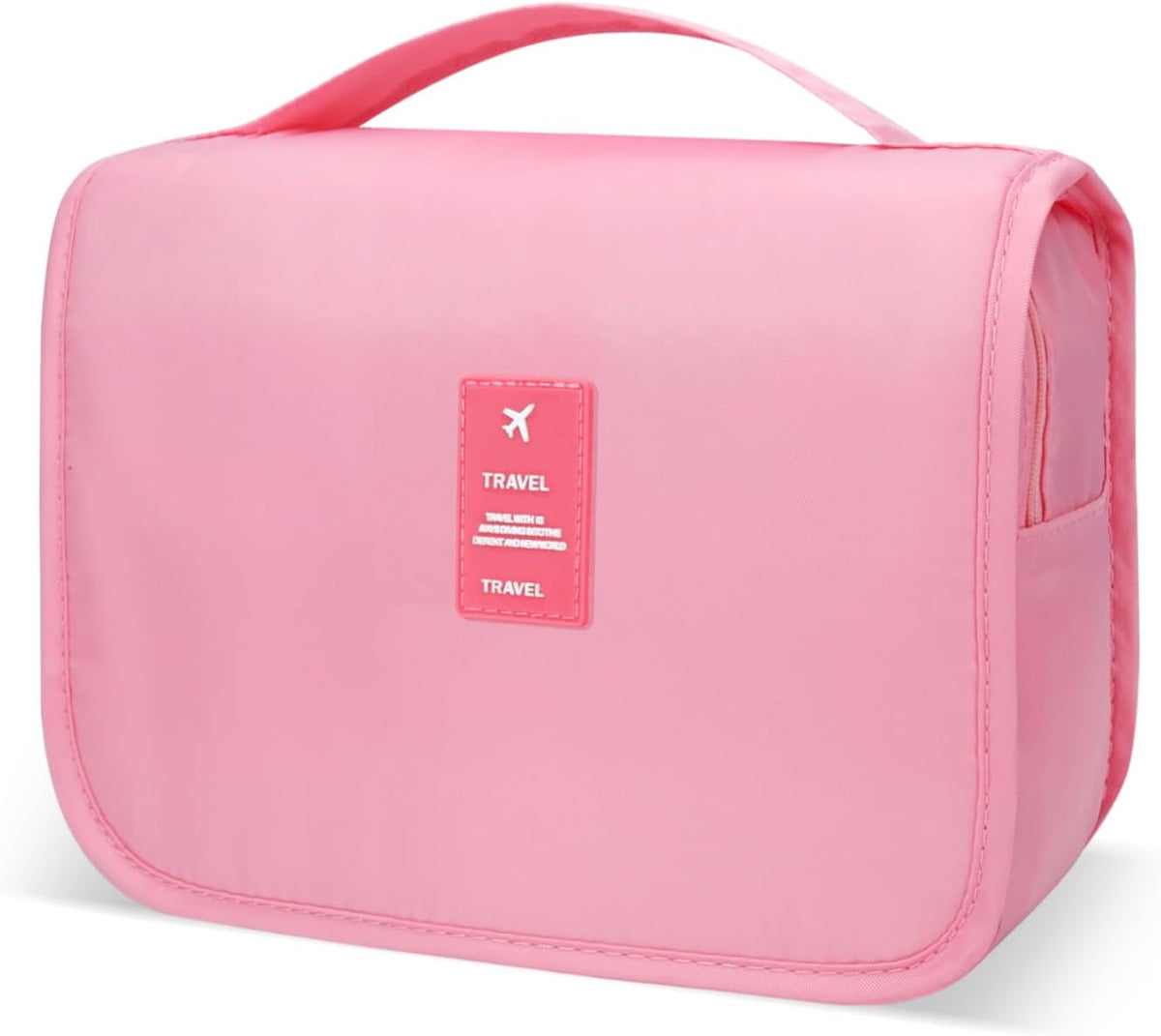 Large Capacity Toiletry Bag Travel Bag with Hanging Hook for Men and Women Waterproof Travel Cosmetic Bag Bathroom Bag,with TSA Approved Zippers Clear Travel Makeup Bag Carry-on