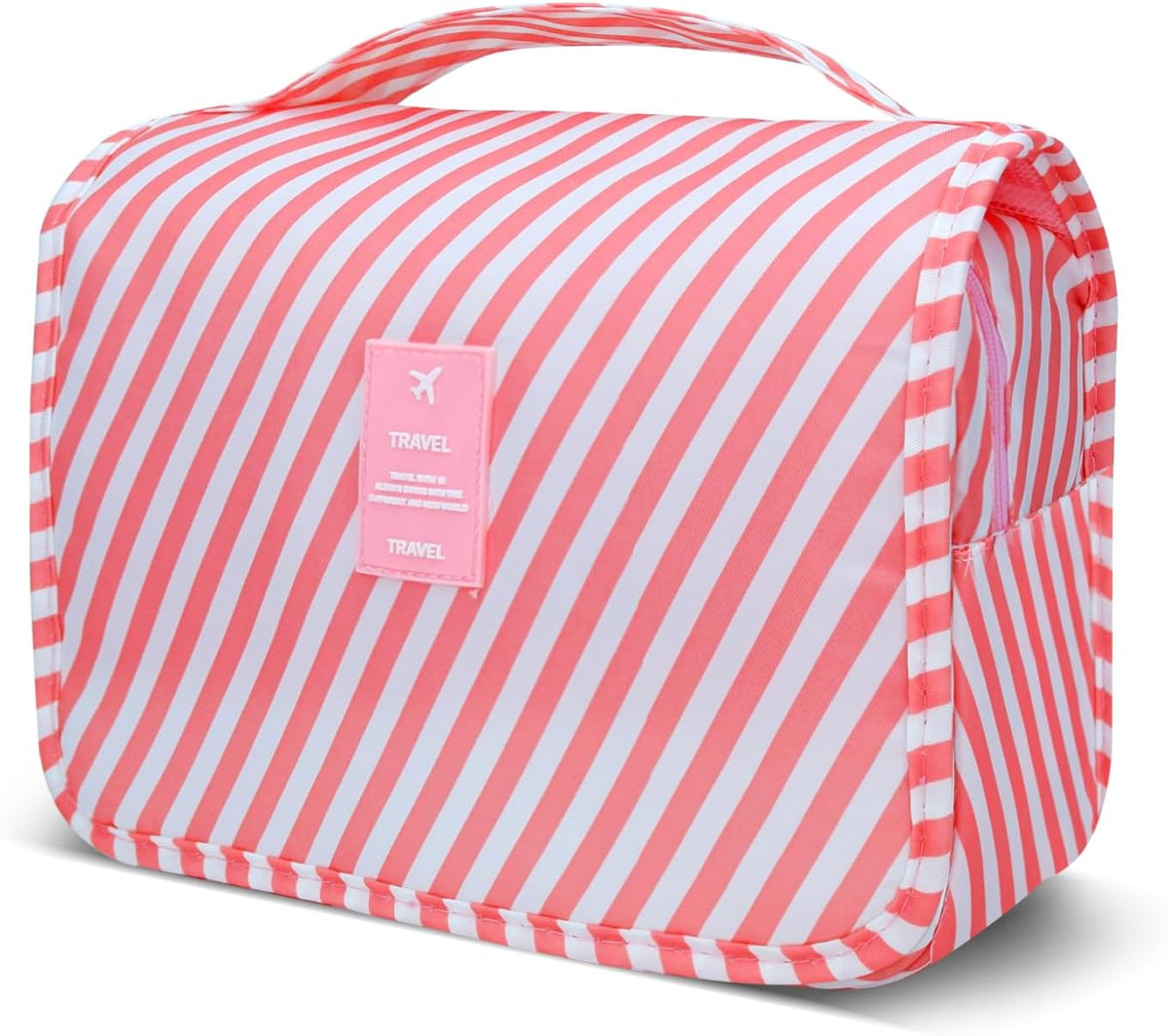 Large Capacity Toiletry Bag Travel Bag with Hanging Hook for Men and Women Waterproof Travel Cosmetic Bag Bathroom Bag,with TSA Approved Zippers Clear Travel Makeup Bag Carry-on