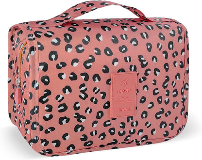 Large Capacity Toiletry Bag Travel Bag with Hanging Hook for Men and Women Waterproof Travel Cosmetic Bag Bathroom Bag,with TSA Approved Zippers Clear Travel Makeup Bag Carry-on