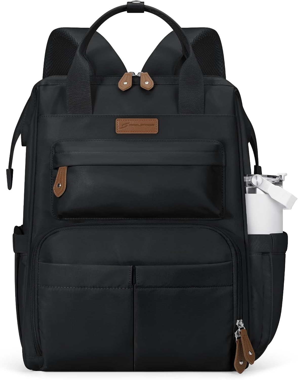 Laptop Backpack for Women Men, 15.6-17.3" Waterproof Travel Bag | Anti-theft Design, Lightweight, Luggage Strap, Device Protection, Breathable,Multi-Pockets, Perfect for Work/Business/School