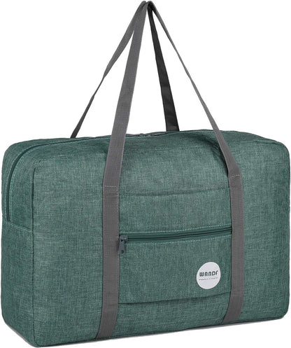 Personal Item Travel Bag, Carry On Duffle Bag Women | 18x14x8 inches, Frontier Airline Underseat Fit, Weekend Overnight Trips, Lightweight Packable