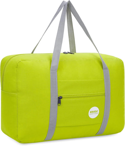 Personal Item Travel Bag, Carry On Duffle Bag Women | 18x14x8 inches, Frontier Airline Underseat Fit, Weekend Overnight Trips, Lightweight Packable