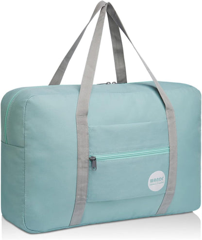 Personal Item Travel Bag, Carry On Duffle Bag Women | 18x14x8 inches, Frontier Airline Underseat Fit, Weekend Overnight Trips, Lightweight Packable