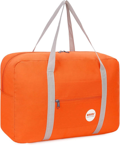 Personal Item Travel Bag, Carry On Duffle Bag Women | 18x14x8 inches, Frontier Airline Underseat Fit, Weekend Overnight Trips, Lightweight Packable