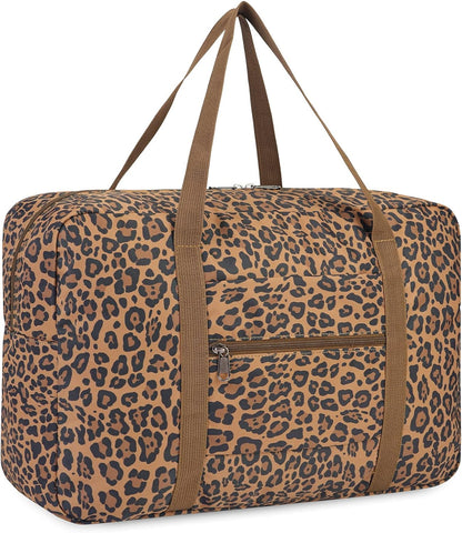 Personal Item Travel Bag, Carry On Duffle Bag Women | 18x14x8 inches, Frontier Airline Underseat Fit, Weekend Overnight Trips, Lightweight Packable
