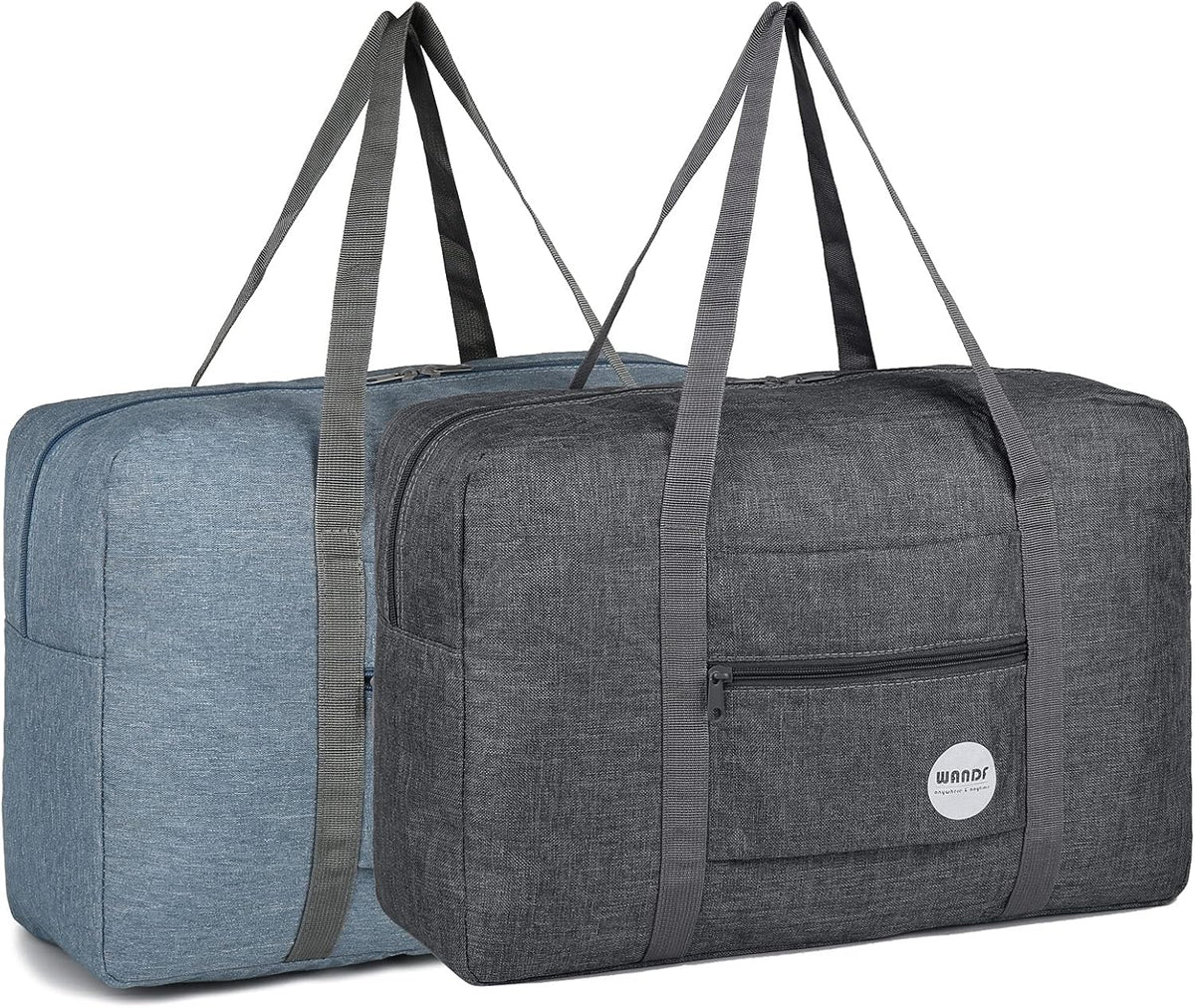 Personal Item Travel Bag, Carry On Duffle Bag Women | 18x14x8 inches, Frontier Airline Underseat Fit, Weekend Overnight Trips, Lightweight Packable