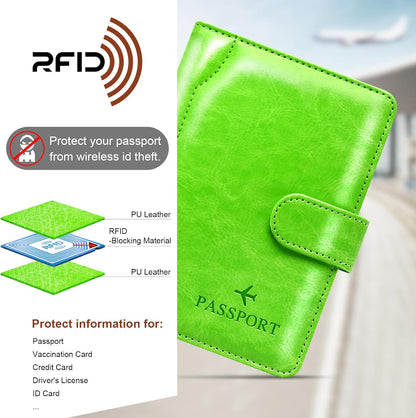 Passport Holder for Travel Essentials Wallet Cover Case Women Men Gift | Passport Holder for Travel Cruise Essentials, Passport Wallet Cover Case Women Men Travel Gifts