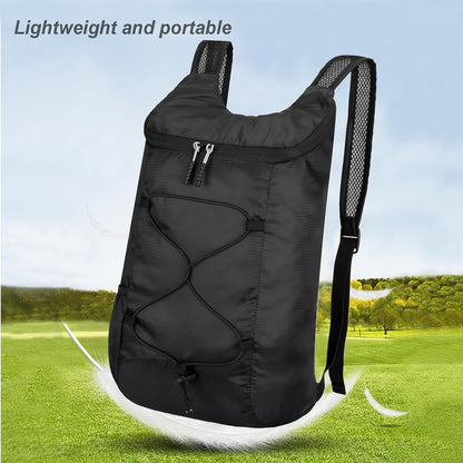 16L Foldable Hiking Backpack,Small Packable Daypack,Dark Blue | Lightweight ,Outdoor Collapsible Rucksack,Ultralight Folding Back Pack, Water Repellent, Men Women Travel Gym, Easy Carry-on