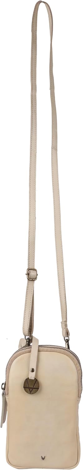 Genuine Italian Leather Small Leather Crossbody Bags For Women Cell Phone Purse, Trendy Casual Detachable Strap