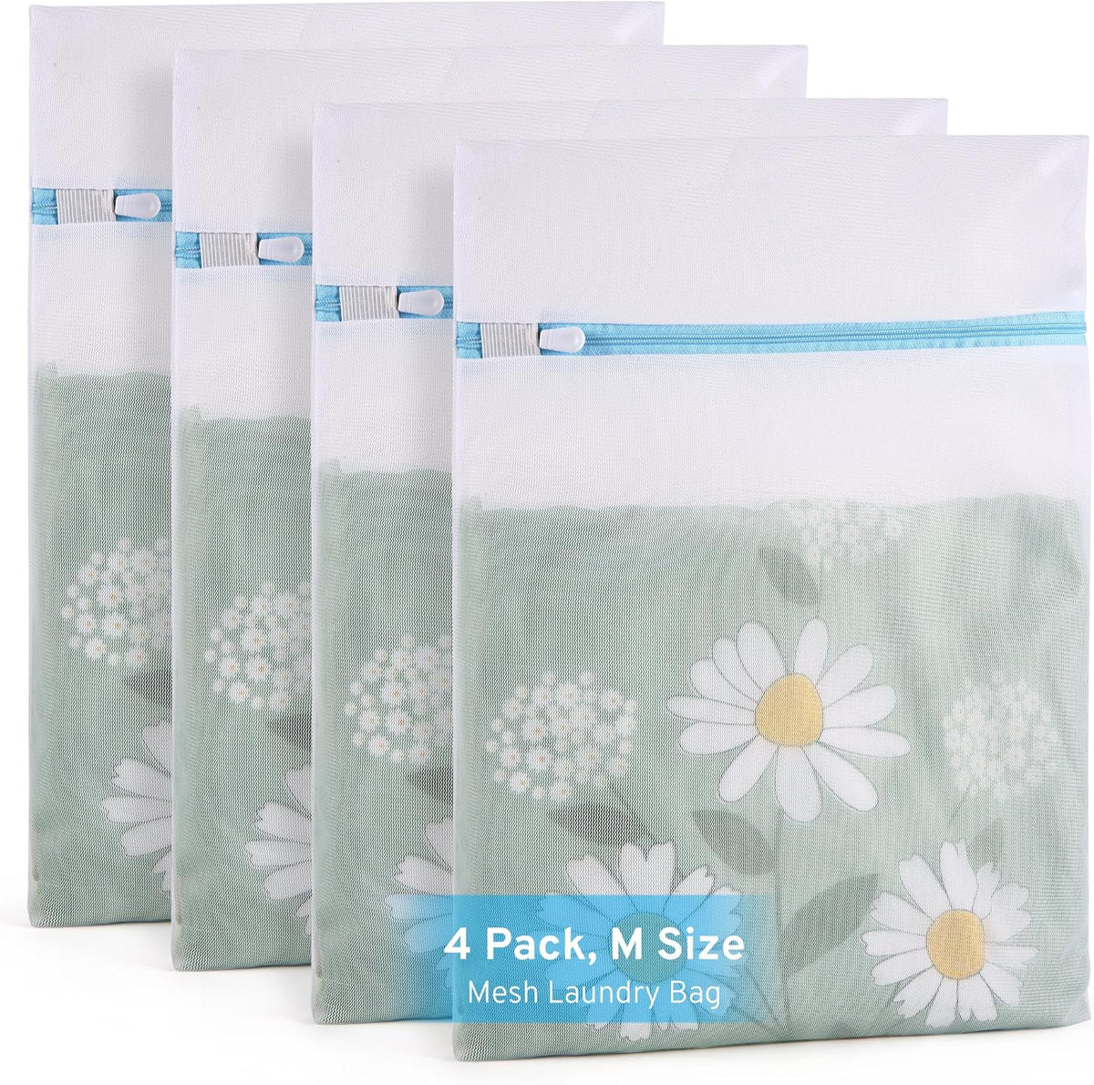 Ultimate 7 Pack 6 Size Mesh Laundry Bags Set for Delicates with AUTO-Lock Zipper, Lingerie Bags for Washing Delicates, Laundry Bags Mesh Wash Bags, Delicates Laundry Bag for Jeans,Blouse,Stocking,Bra