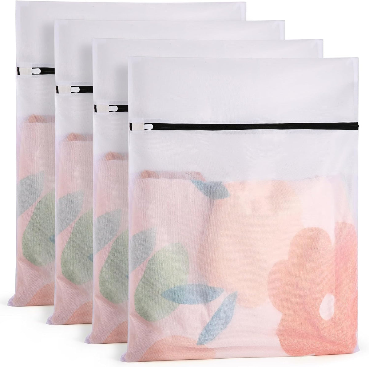 Ultimate 7 Pack 6 Size Mesh Laundry Bags Set for Delicates with AUTO-Lock Zipper, Lingerie Bags for Washing Delicates, Laundry Bags Mesh Wash Bags, Delicates Laundry Bag for Jeans,Blouse,Stocking,Bra