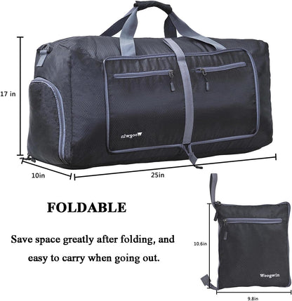 Travel Duffel Bag Large Foldable Waterproof Overnight Bag for Beach Swim Bags Pool Sports Gym